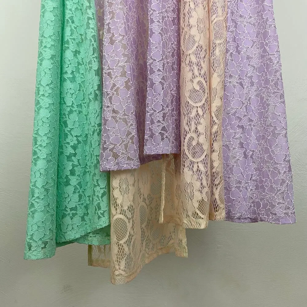 Intimately Free People Color Me Maxi Skirt - Sorbet Combo - Small